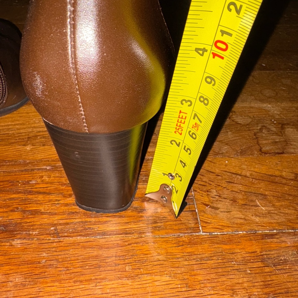 Nine & Co. Rich Brown Heeled Boots